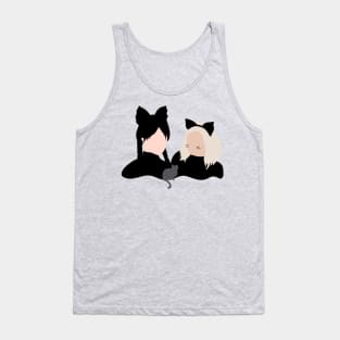 The black cats - Wednesday and enid Tank Top